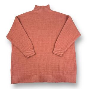 Basin and Range Pink Oversized Sweater Size Large